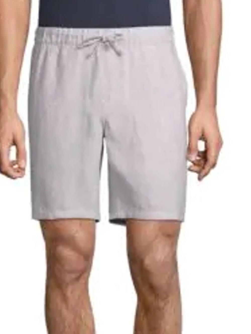 Saks Fifth Avenue Tan Drawstring Linen Men’s Shorts